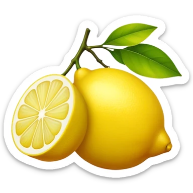 lemon sticker