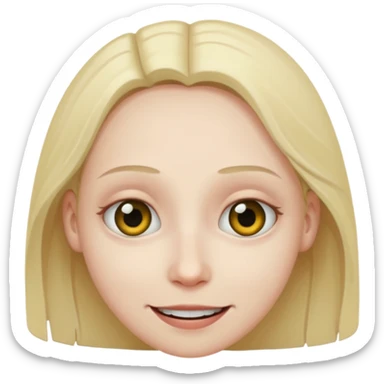 create an ugly and creepy one to make someone cringe sticker