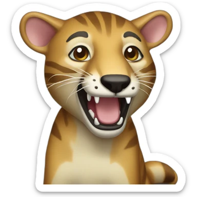 Thylacine sticker