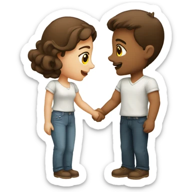 Amoureux sticker