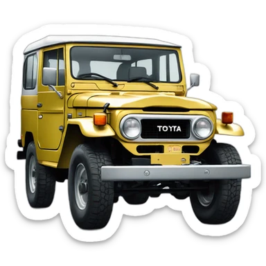 Toyota Land cruiser 400 sticker