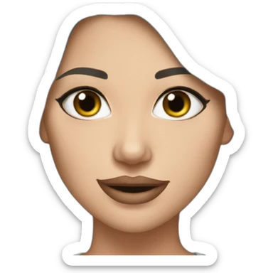 Anastasia Steel from 50 shades of gray sticker