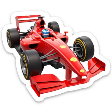 formula 1 car sticker