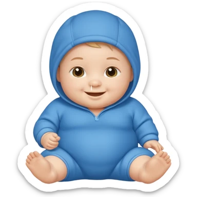 Ai generator baby  sticker