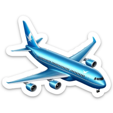Azal airplane sticker
