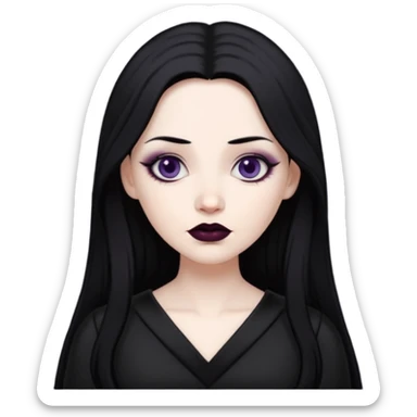 Goth mommy sticker