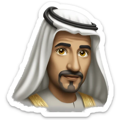 ibn saud sheikh sticker