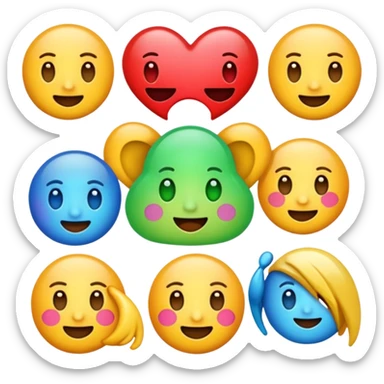 Emoji ios 18.1 sticker