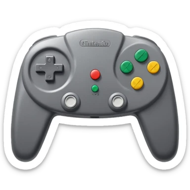 nitendo 64 sticker