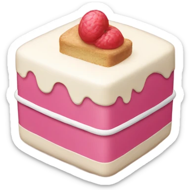 cake in bento box emoji sticker