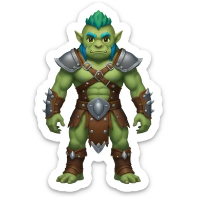 Troll full body sticker