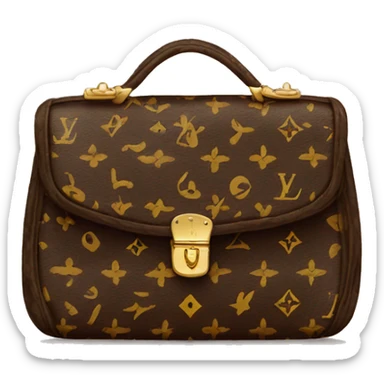 LV purse sticker