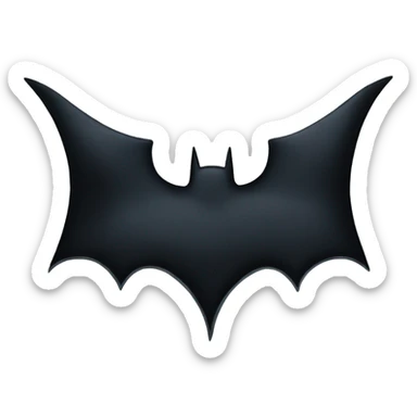 Batman symbol sticker