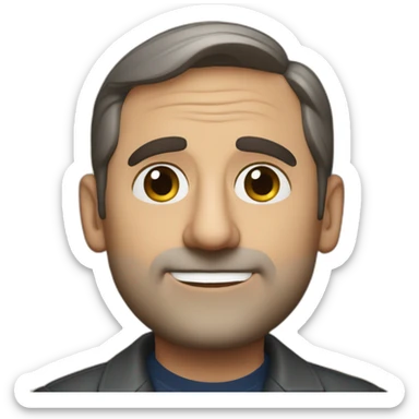 steve carell sticker