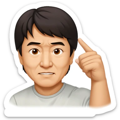 Jackie Chan sticker
