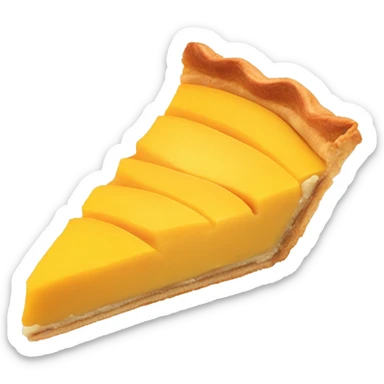 Mango tart sticker