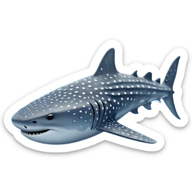 whale shark sticker