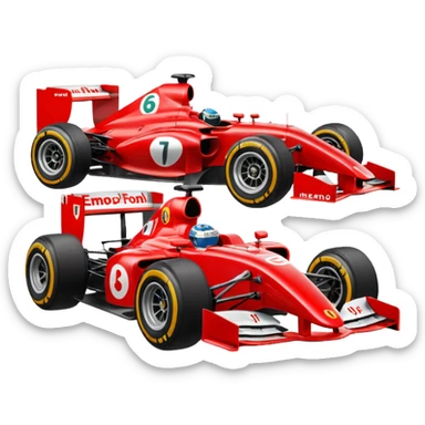 Car f1 sticker