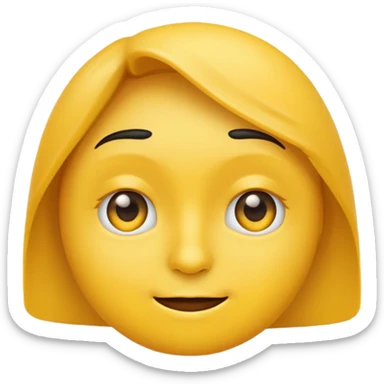 side eye emoji with whole face sticker