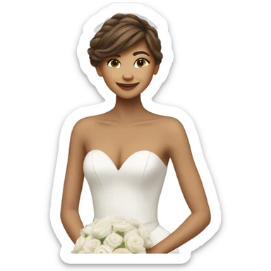 Zendaya in wedding sticker