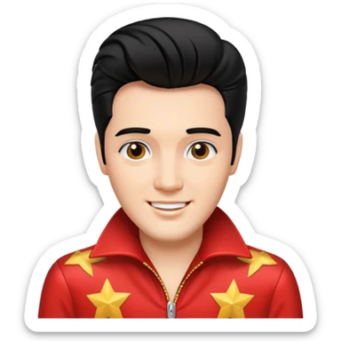 elvis sticker