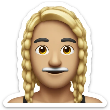 generate an emoji of jelyfishtn tunisian influencer face sticker
