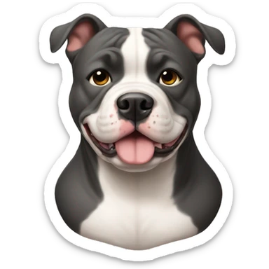 American bully dog  sticker