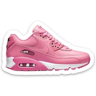 Pink apple air max sticker