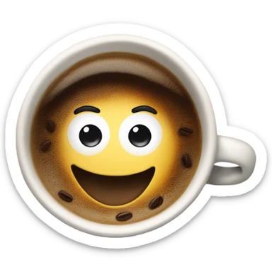 A giro with a coffee sticker