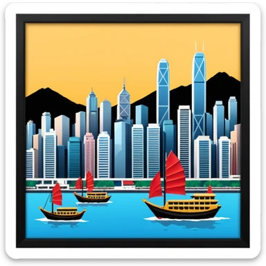 Hong Kong sticker