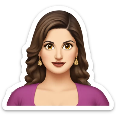 zareen Khan sticker