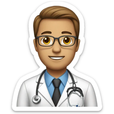 Medical doctor sticker
