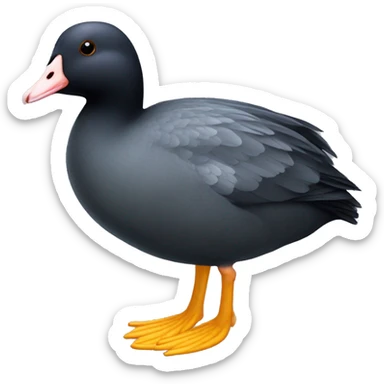 Eurasian coot sticker