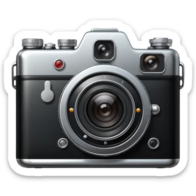 camara fotografíca sticker