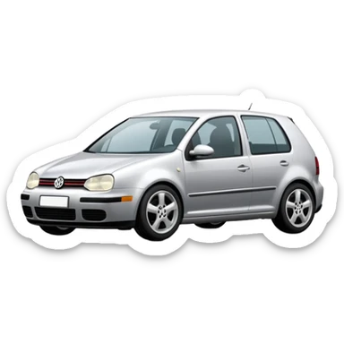 Volkswagen golf mk4 sticker