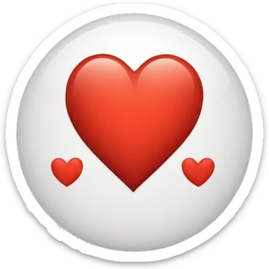 A red heart with the text I love Dashky sticker