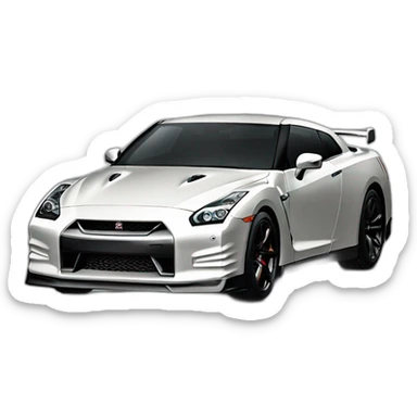 Nissan gtr r35 sticker