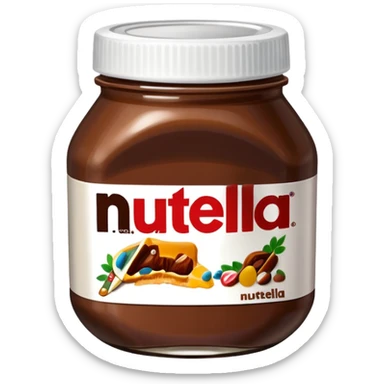 Nutella sticker