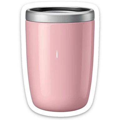 Light pink tumbler without face sticker