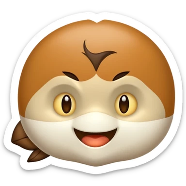 hazme un emoji de huron sticker