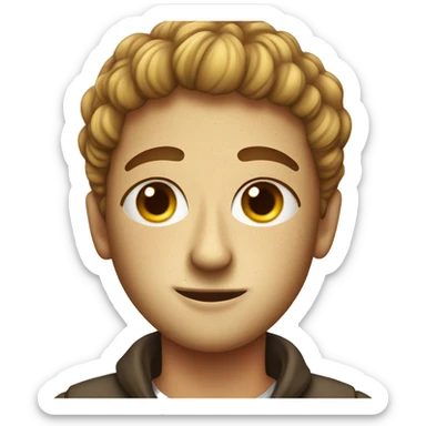 Gluten free with freckles sticker