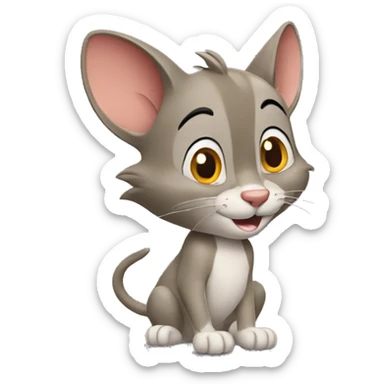 tom & jerry sticker