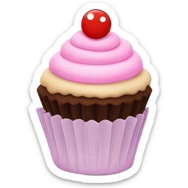 Cupcake sticker
