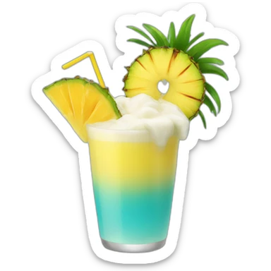 pinacolada sticker