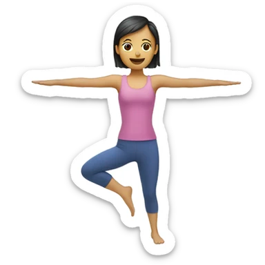 Pilates sticker