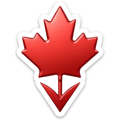 location pin canada sticker