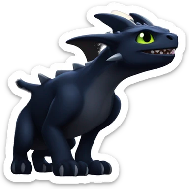 Night fury  sticker