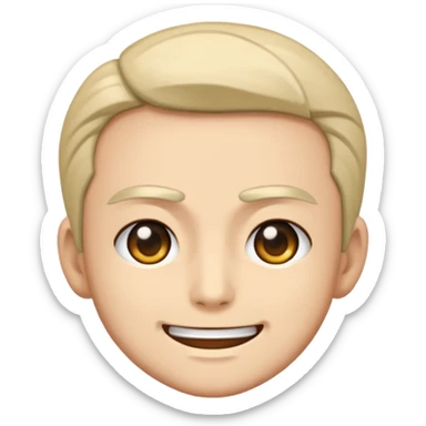 Emoji for ego jinpachi from blue lock sticker