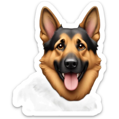 berger allemand  sticker