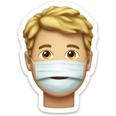 James Cordon before a risky surgery sticker